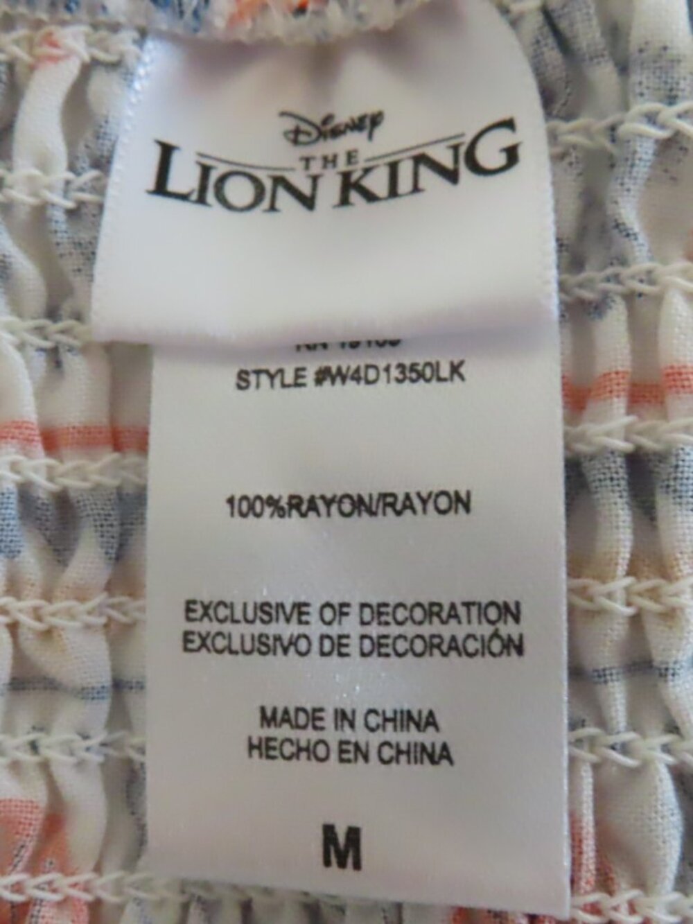 Disney The Lion King Dress - Picture 8 of 8